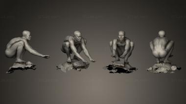 Figurines of people El Nio 3d model